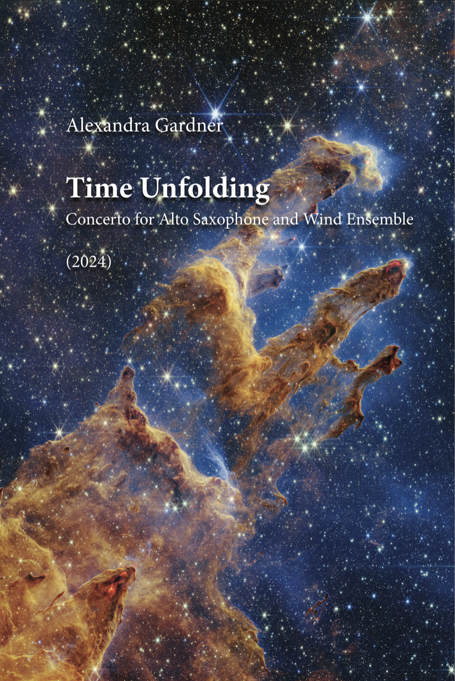 Time Unfolding (Score Only) by Alexandra Gardner
