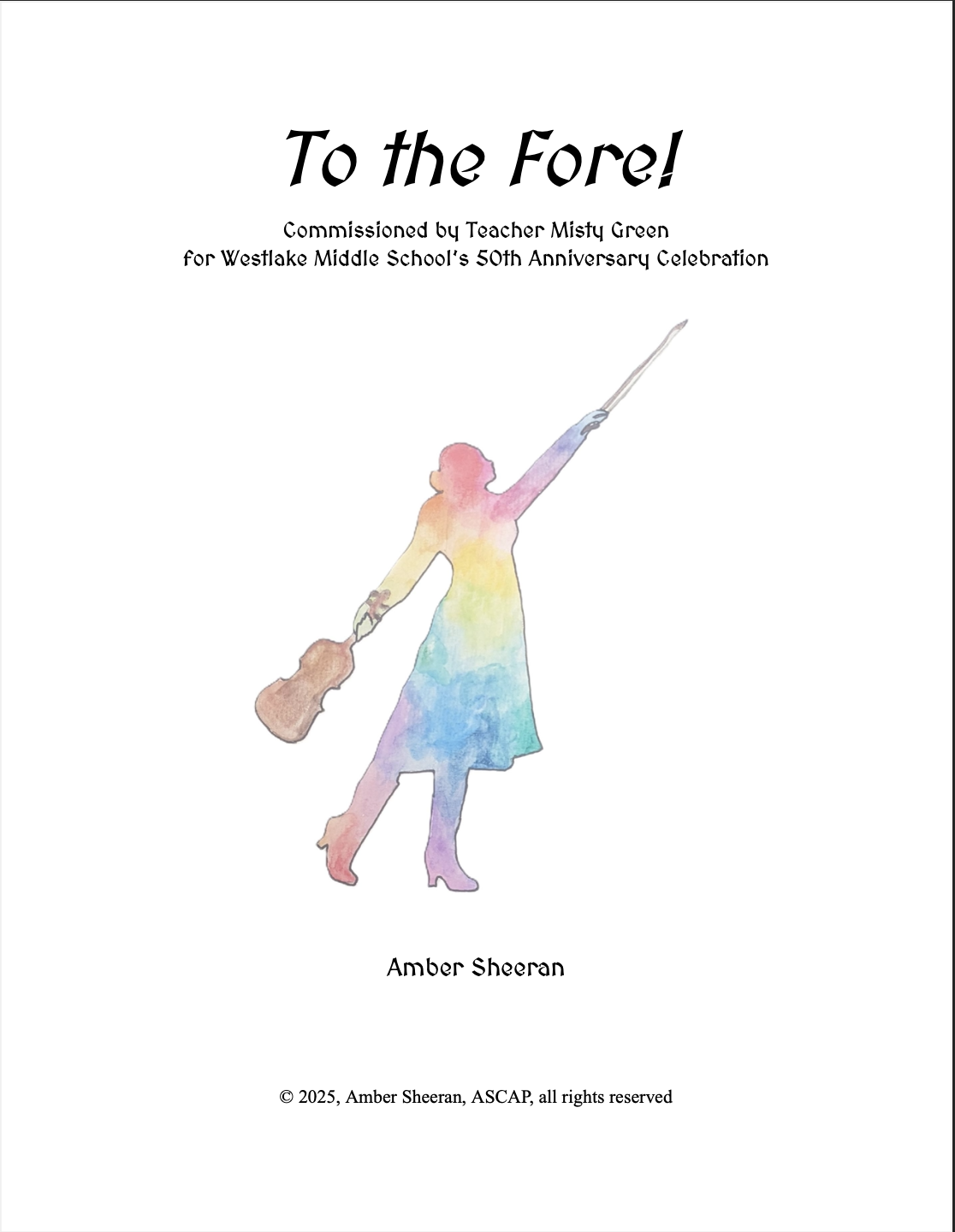 To The Fore! by Amber Sheeran