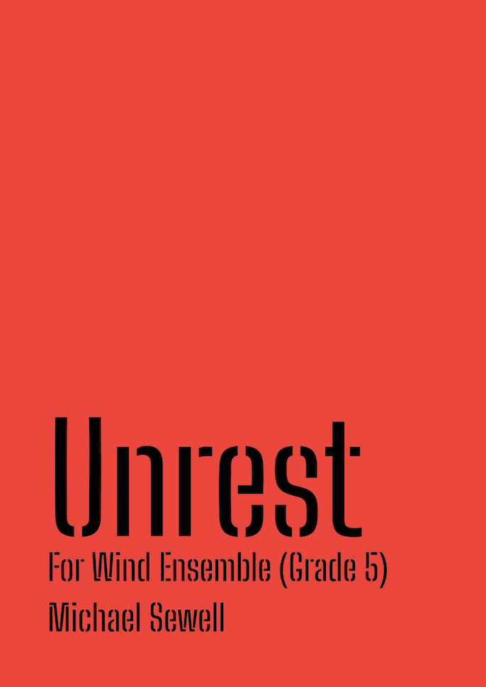 Unrest (Score Only) by Michael Sewell
