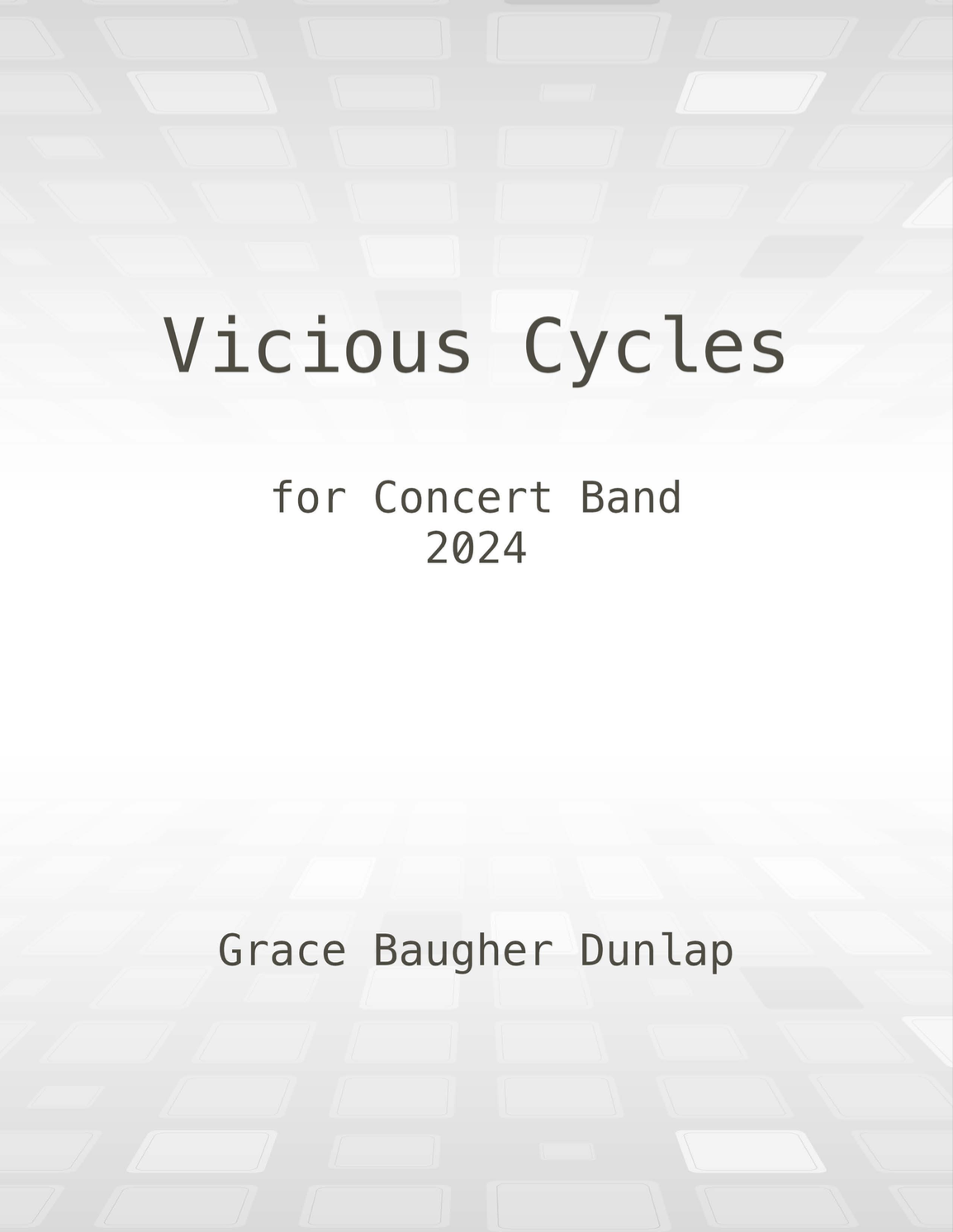 Vicious Cycles by Grace Baugher