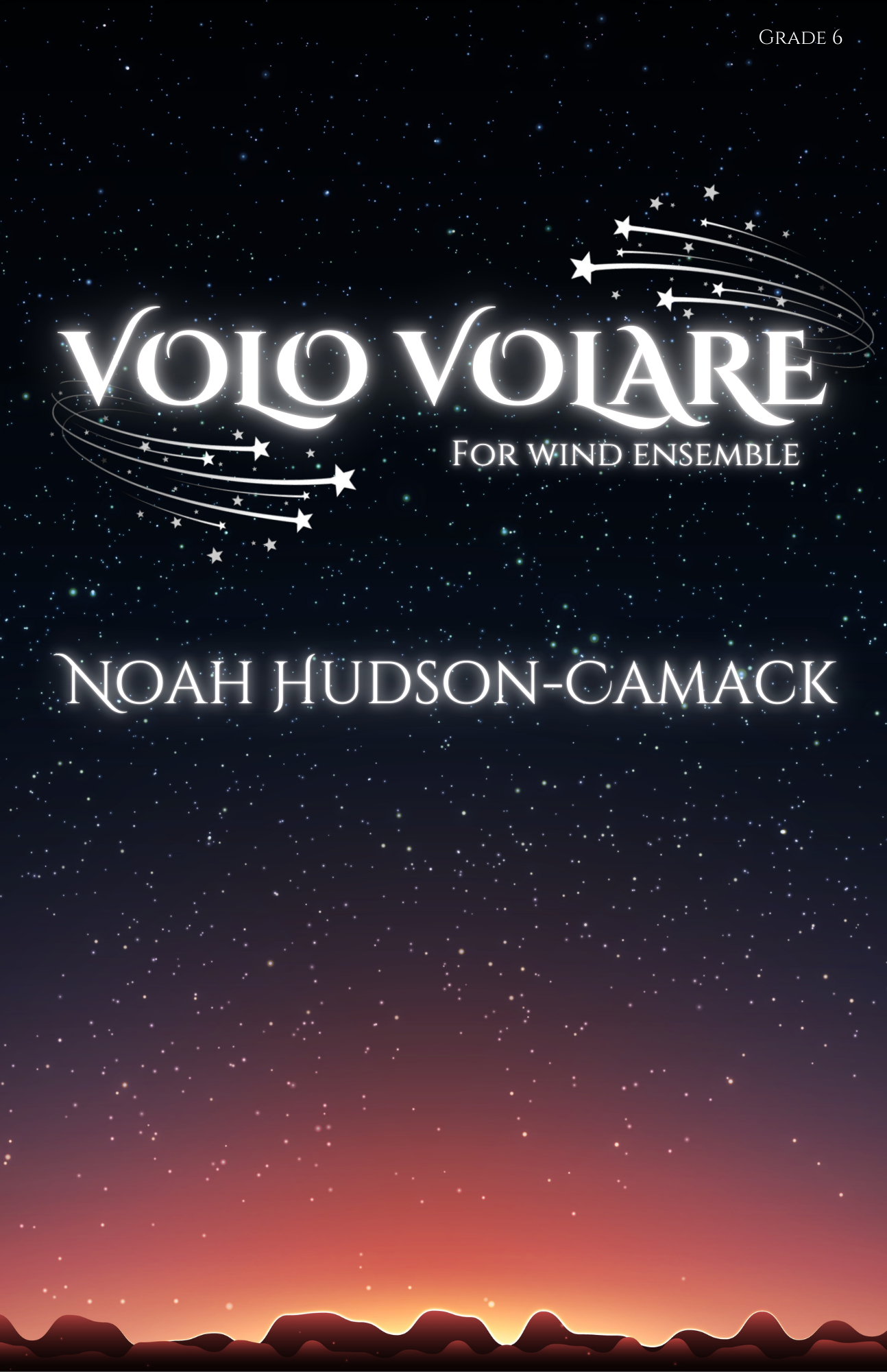 Volo Volare (Score Only) by Noah Hudson-Camack