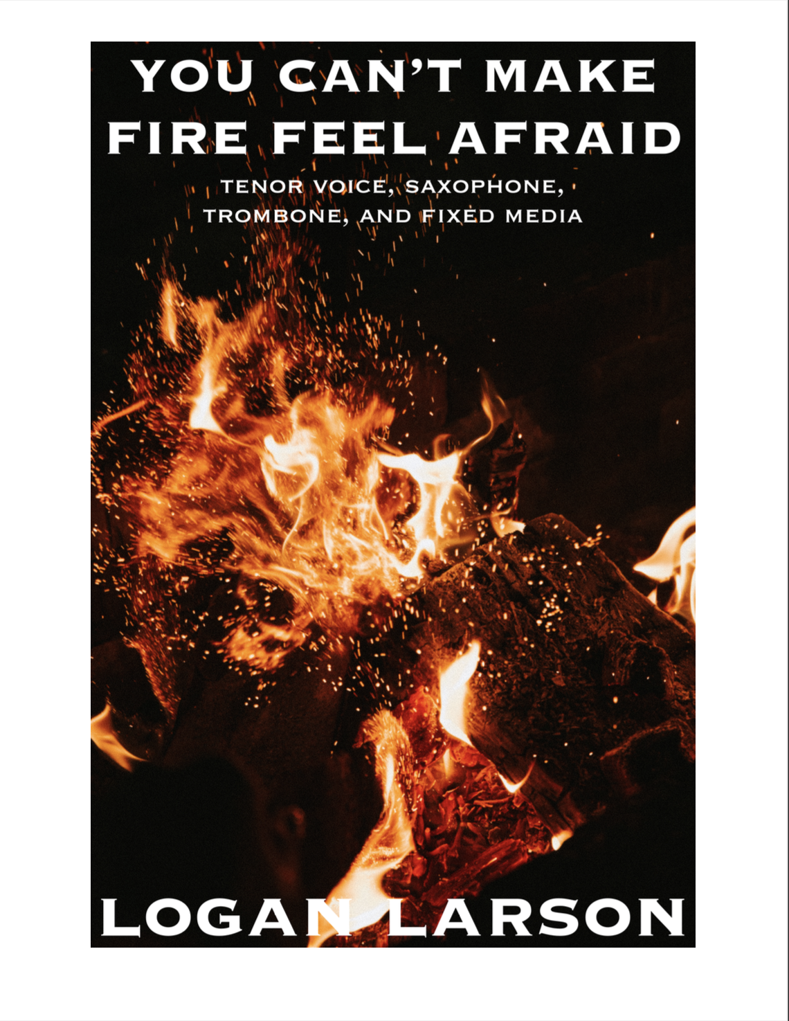 You Can't Make Fire Feel Afraid by Logan Larson
