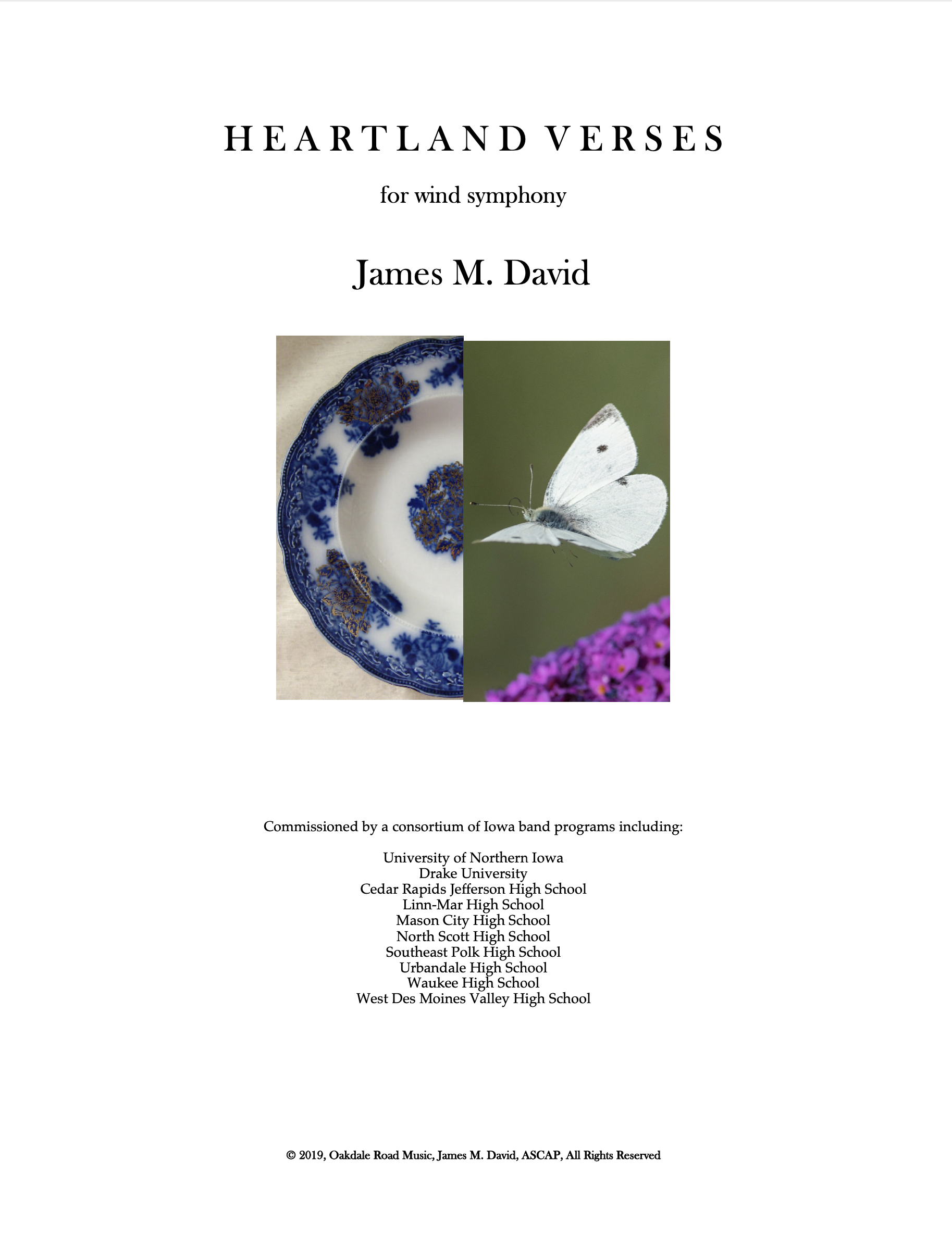 Heartland Verses by James David
