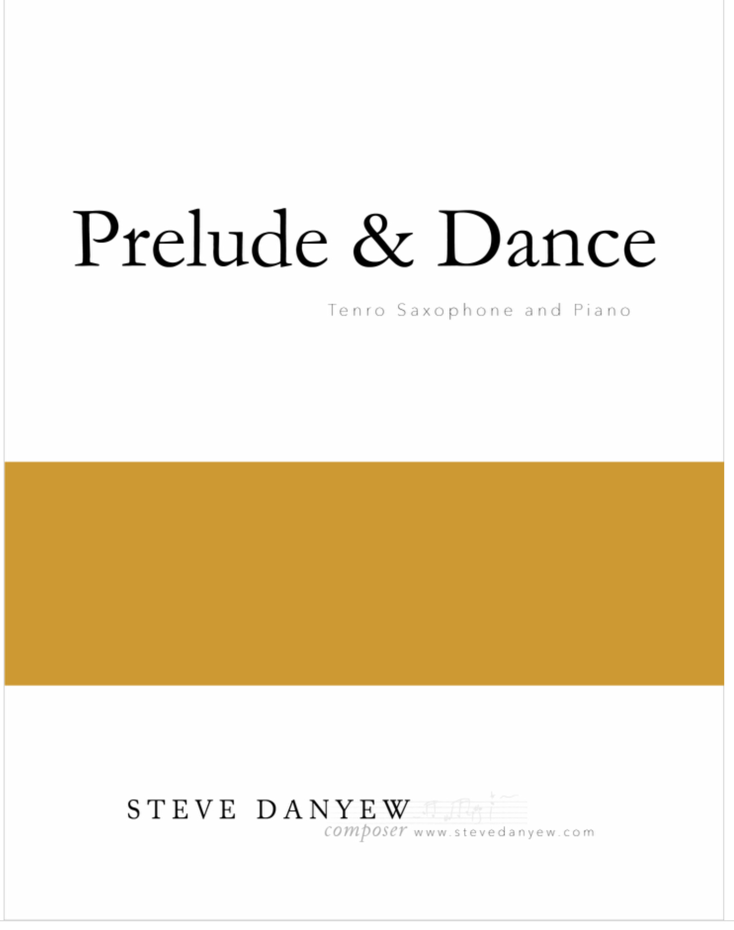Prelude And Dance by Steve Danyew